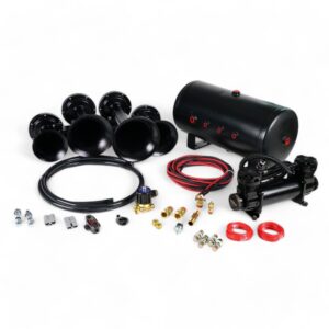 Black RC 4 Complete Train Horn Kit