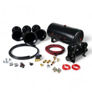 Black RC 3 Complete Train Horn Kit