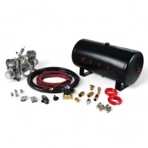 Complete Horn Install Kit 12-58 Chrome