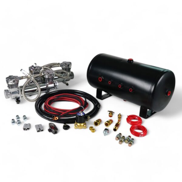 Twin Compressor Complete Horn Install kit 12-34