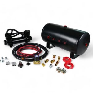 Complete Horn Install kit 12-58 Black